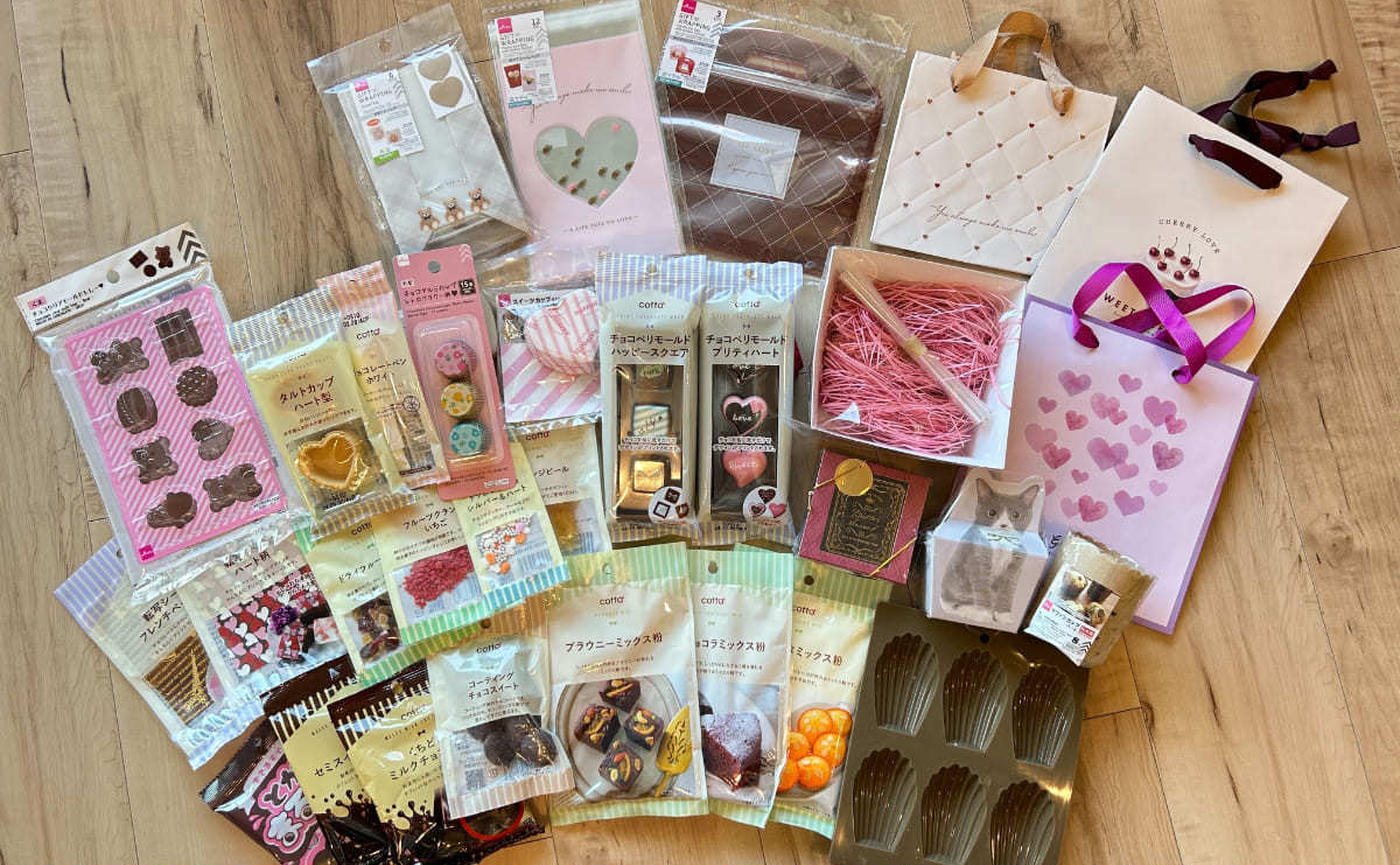 2025年 100円ショップバレンタイン商品紹介asatan