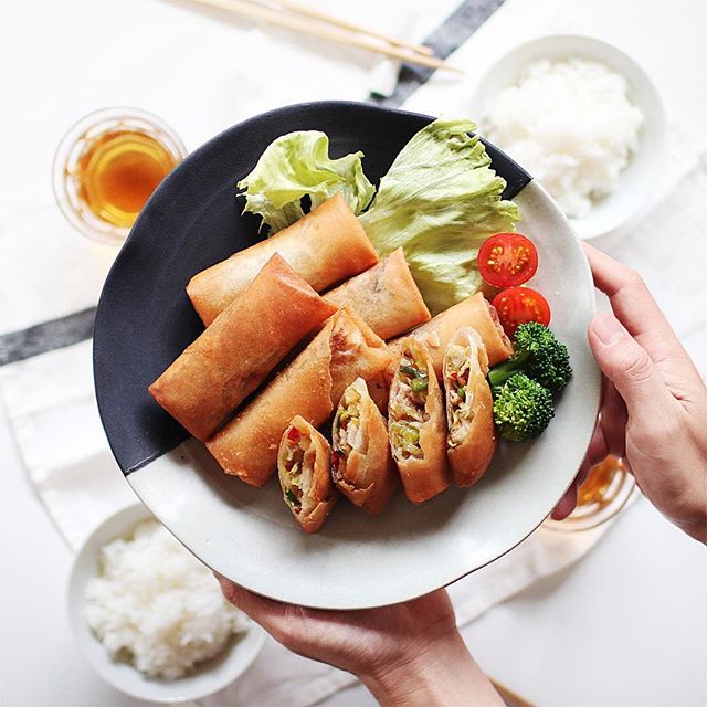 野菜たっぷり海鮮中華丼