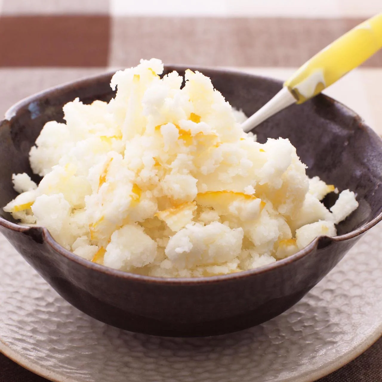 ヨーグルトゆずシャーベットのレシピ・作り方 簡単＆時短- レタスクラブ