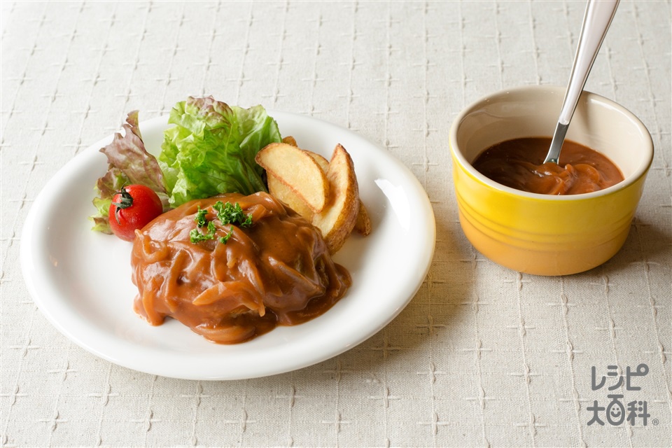 パン粉なし！材料3つ！ハンバーグ♡