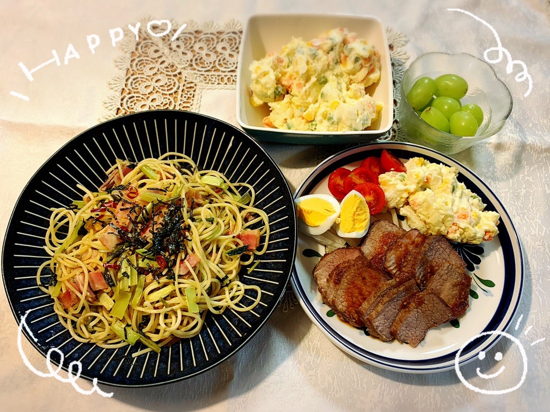 てっちゃんちのおいしい献立: ローストビーフで本年度もお疲れ様献立♪