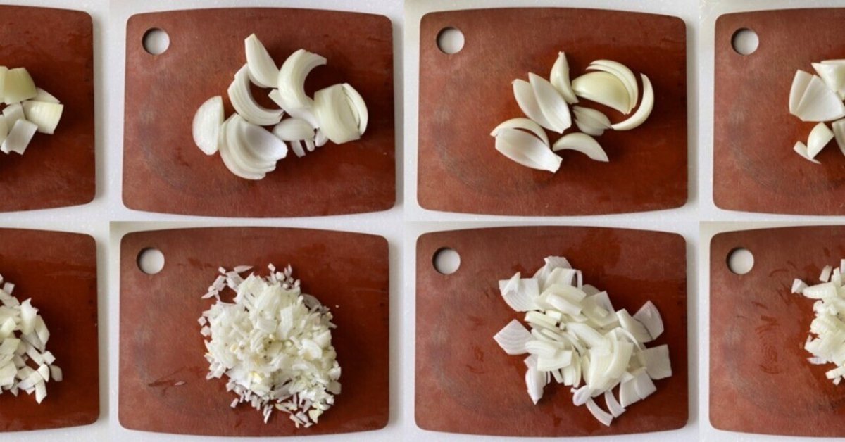 料理の基本！ 玉ねぎのくし切り