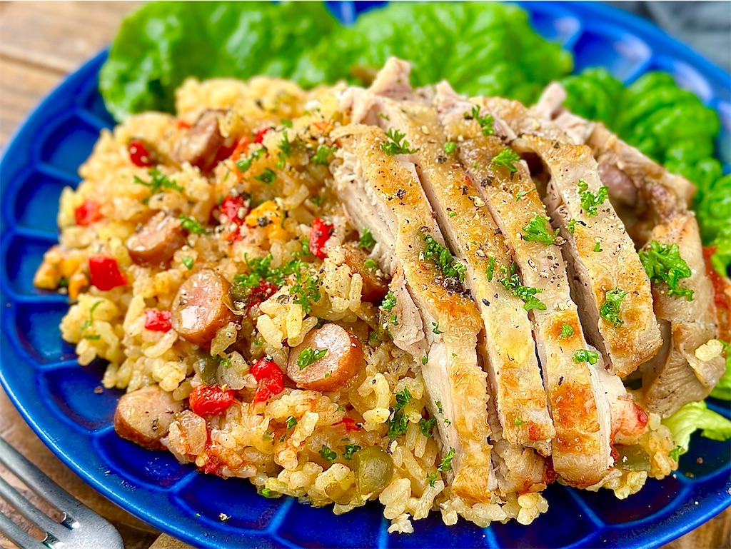 炊飯器で簡単カフェごはん！チキンジャンバラヤ☆掲載のお知らせ : ぱおの簡単おうちごはん Powered by ライブドアブログ