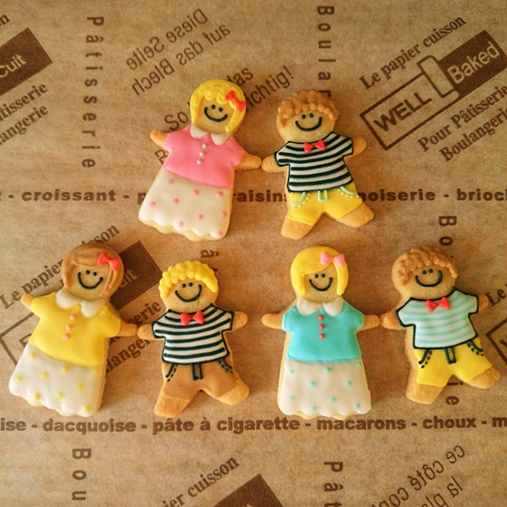 鯉のぼりのアイスボックスクッキ