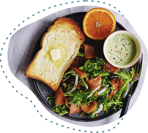 モーニングプレート 仕切パン皿 長角皿 26cm ワンプレート 手軽 マルチプレート 仕切皿 おしゃれ おうちカフェ 美濃焼みのさらら