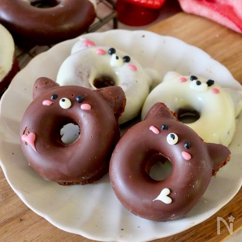 レンジで簡単！バレンタインドーナツレシピ