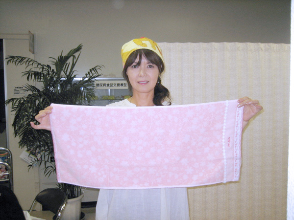 タオル帽子の作り方