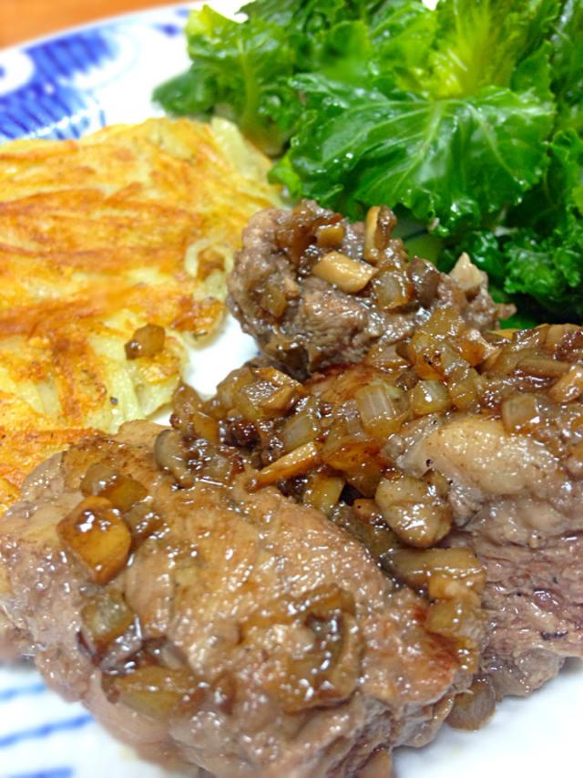 牛肩ロースステーキ☆焼きを入れていくっ！ by ジェームスのズボラ飯クックパッド簡単おいしいみんなのレシピが392万品