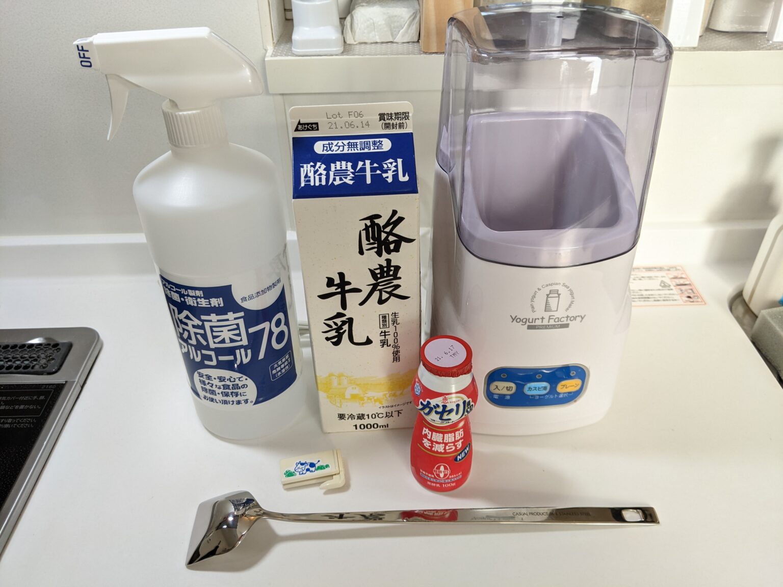 自家製ココナッツヨーグルト