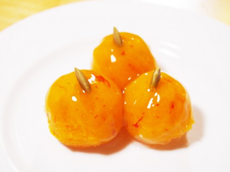 かぼちゃのハロウィンきんとん