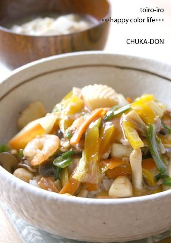 仕事終わり15分で作る中華丼