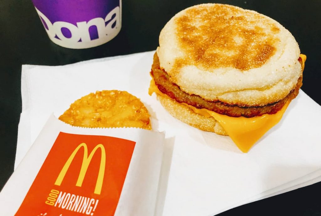 朝マック色々・アッキーのデカ盛りライフ