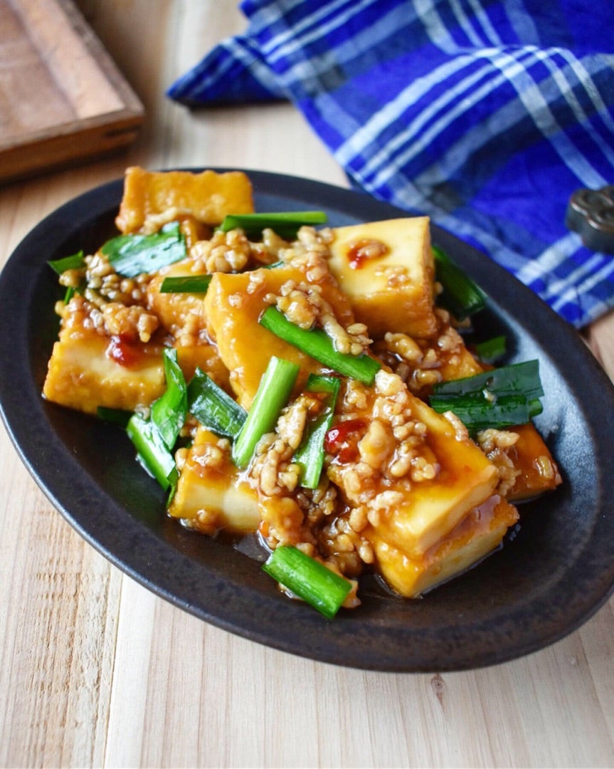 基本からアレンジまで！思わずつくりたくなる「厚揚げひき肉あんかけ」のレシピ集クックパッド