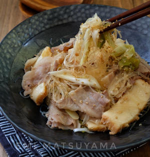 春雨でカリカリ！タラの梅しそ揚げ