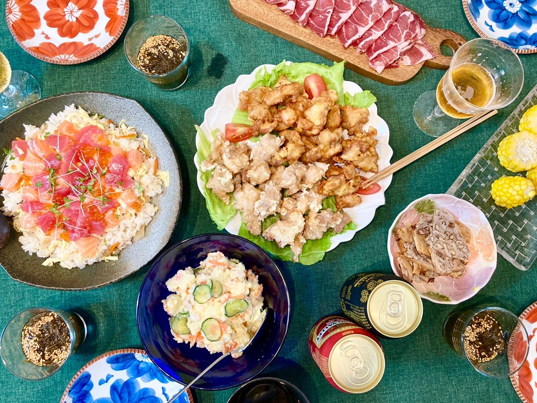 ３種の唐揚げ＆お誕生日～♪ - おかんの毎日と食事