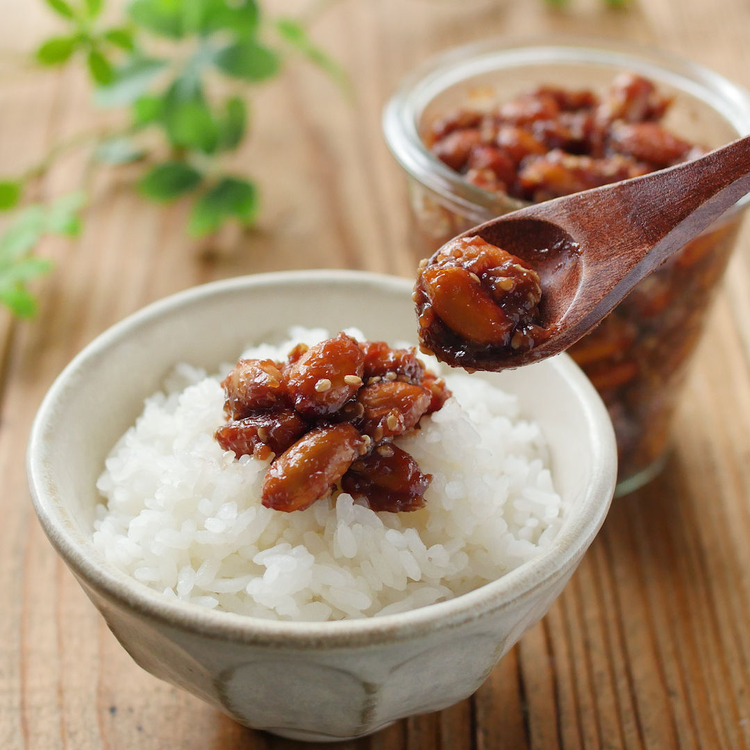 生落花生の煮物の作り方 - つくる楽しみ