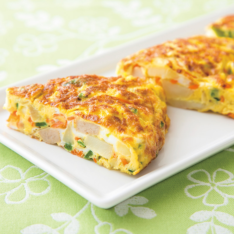 ふっくら具だくさん スパニッシュオムレツ 手軽に本場の味を再現