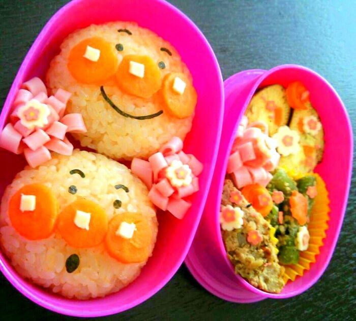 娘の誕生日に作ったアンパンマンごはんｒｉｉ＊ごはんアルバム