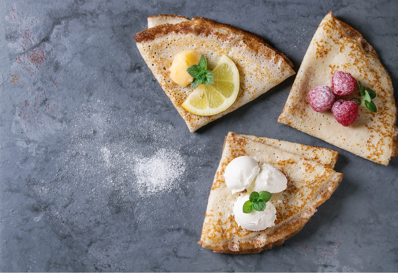 見た目も色鮮やか！好きな具材で自由に作る“おやつクレープ”