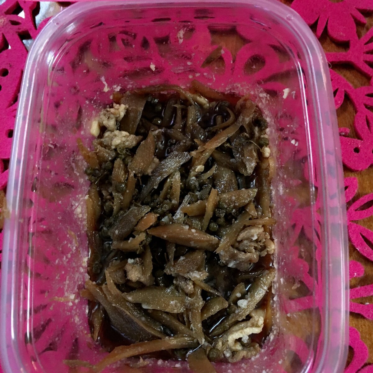 豚肉とごぼうのしぐれ煮の作り方