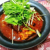 トマト缶で♪大豆と野菜たっぷり無水トマト煮