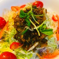 茄子のミートソースパスタの献立 : 美味しいごはん