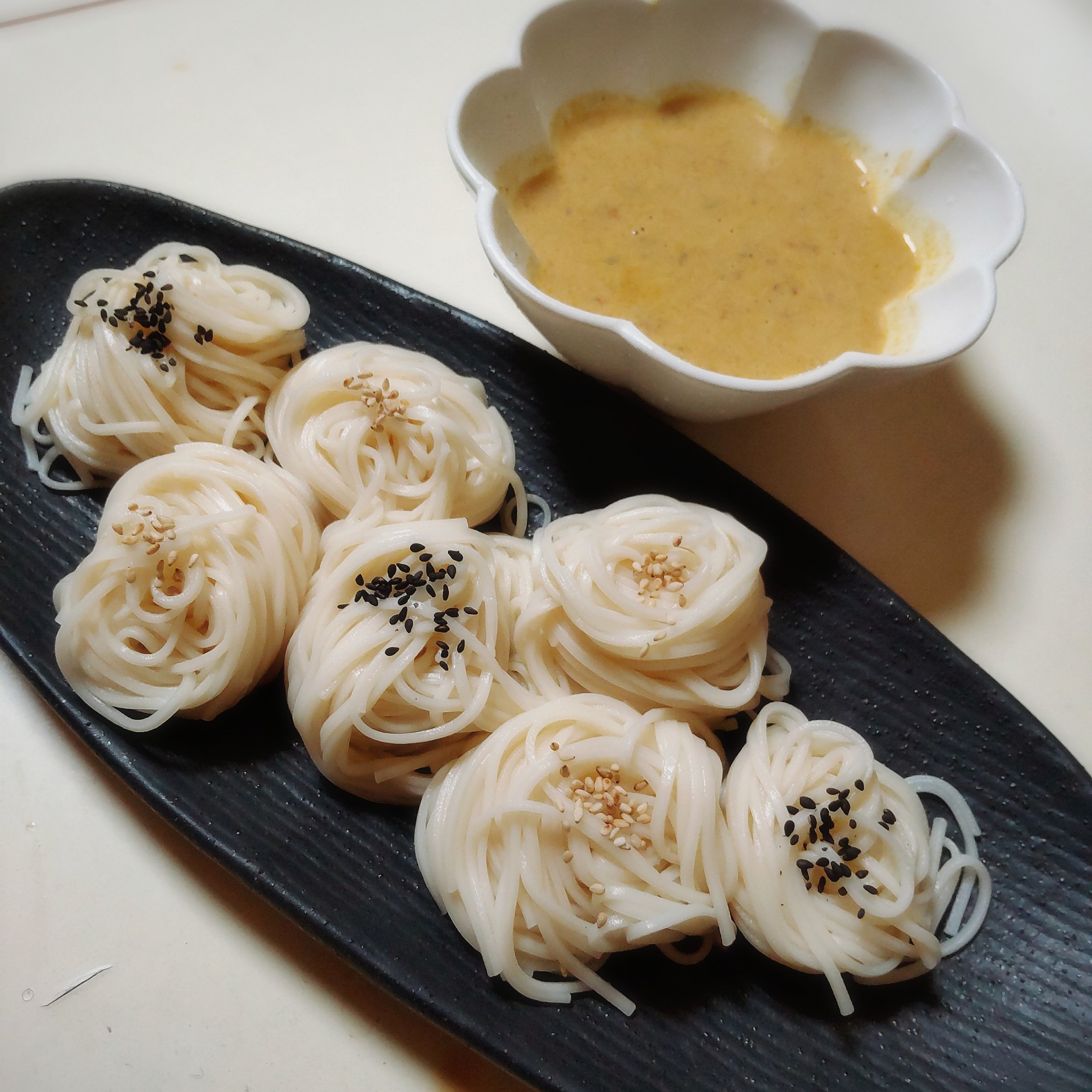 七夕そうめんの可愛い盛り付け方