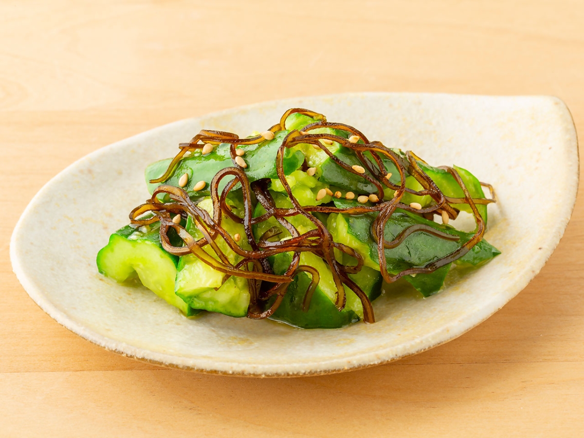 炒めてもおいしい♪ きゅうりの塩昆布炒め