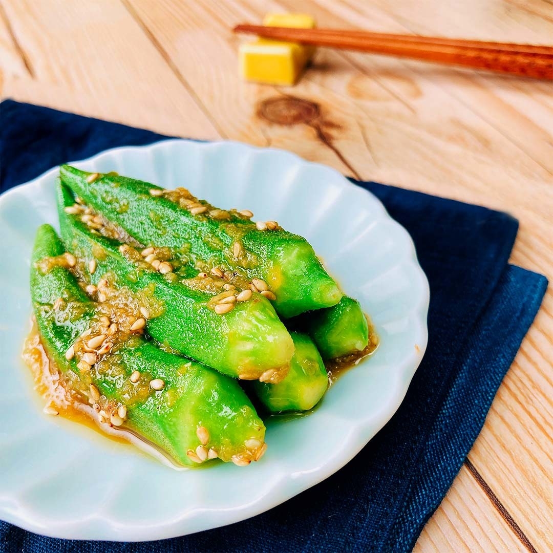 レンジで作る無限オクラレシピ