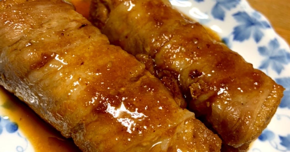 ボリューム満点！ 肉巻き厚揚げ弁当