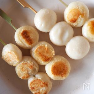 白玉団子の作り方〜焦がしみたらし団子