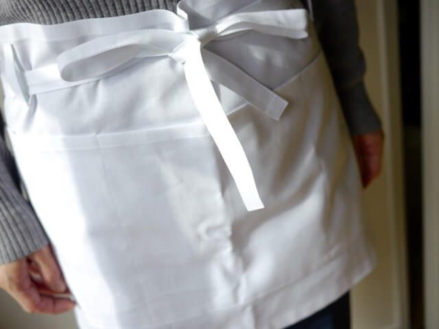 カフェエプロン」の作り方Hoppelfin-ほっぺるふぃん