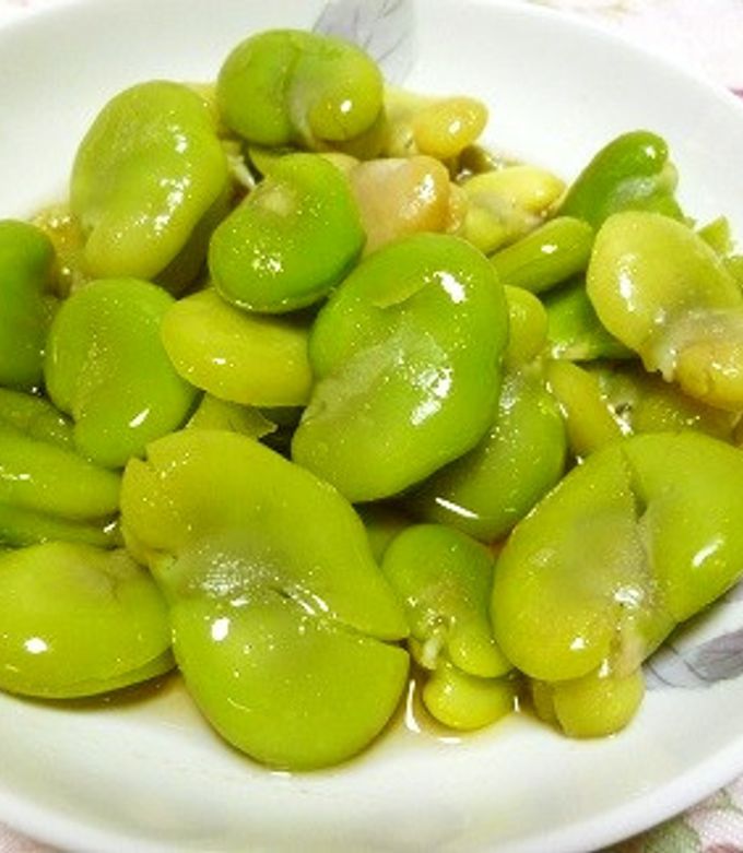 そら豆のうす甘煮のレシピ・作り方 簡単＆時短- レタスクラブ