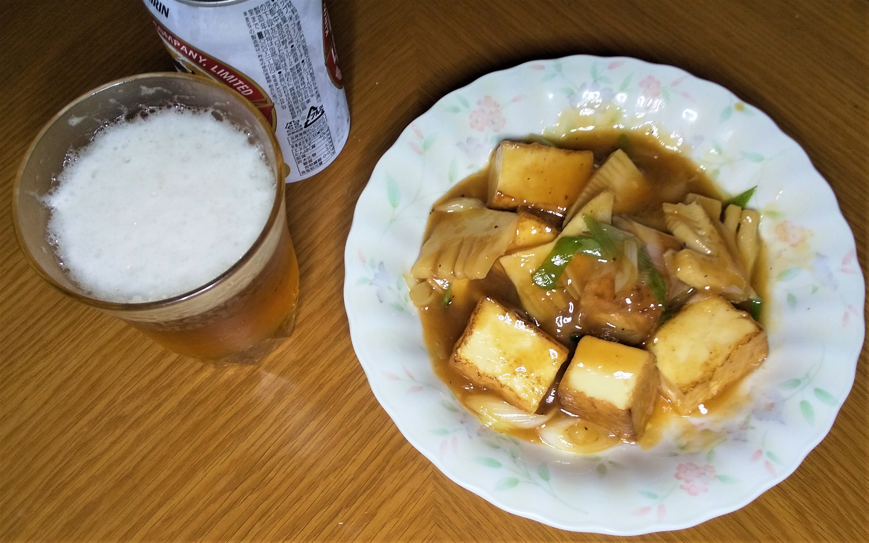 🦊tokuchan cooking 超簡単麻婆豆腐 の巻: 昨日、「きつねくぼ」で