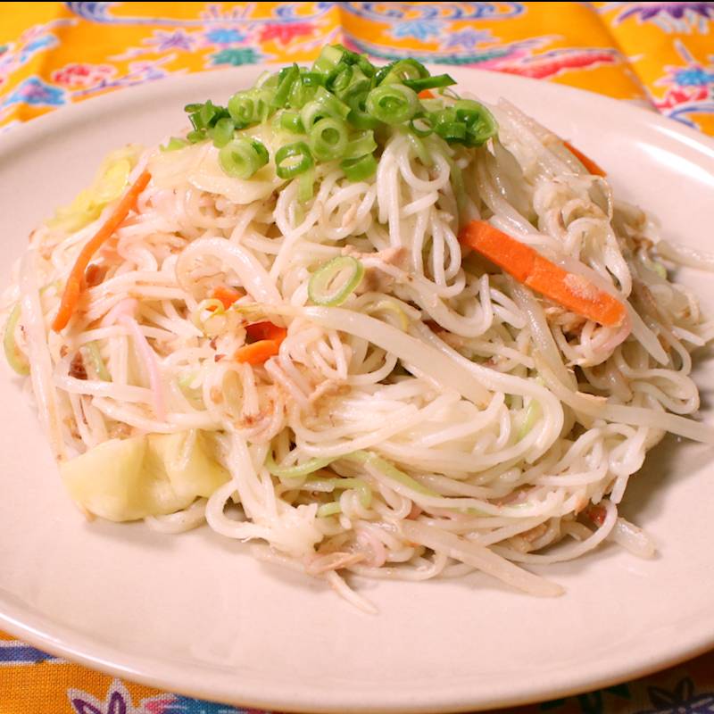 パッタイ風！そうめんチャンプルー 茹で残りのそうめんでも♪