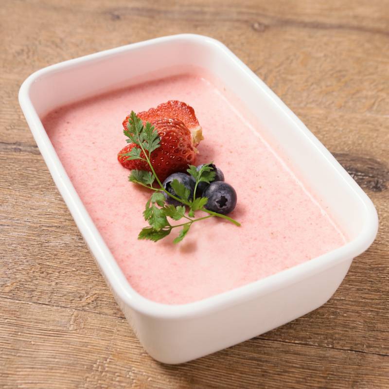 いちごのババロア