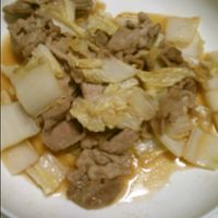 ジャン 焼肉の生だれ×白菜