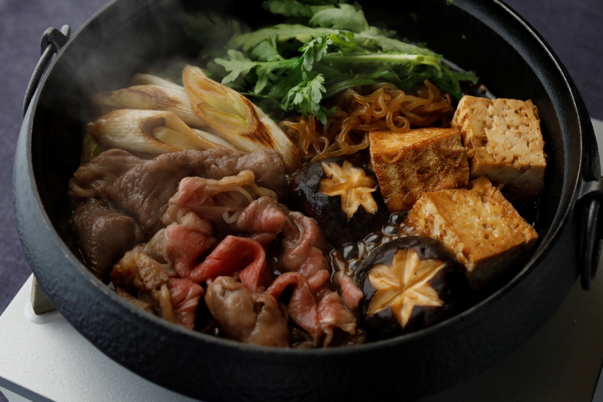 すき焼き 基本のおかずつゆ使用