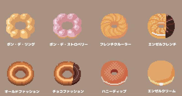 ミスドのポンデリングで🍩簡単キャラドーナツ🍩 : zunkoのキャラフード日和