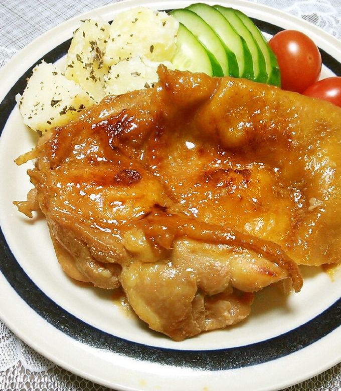 プロ直伝 肉汁と艶感が普段10倍に！極上照り焼きチキンの作り方4yuuu