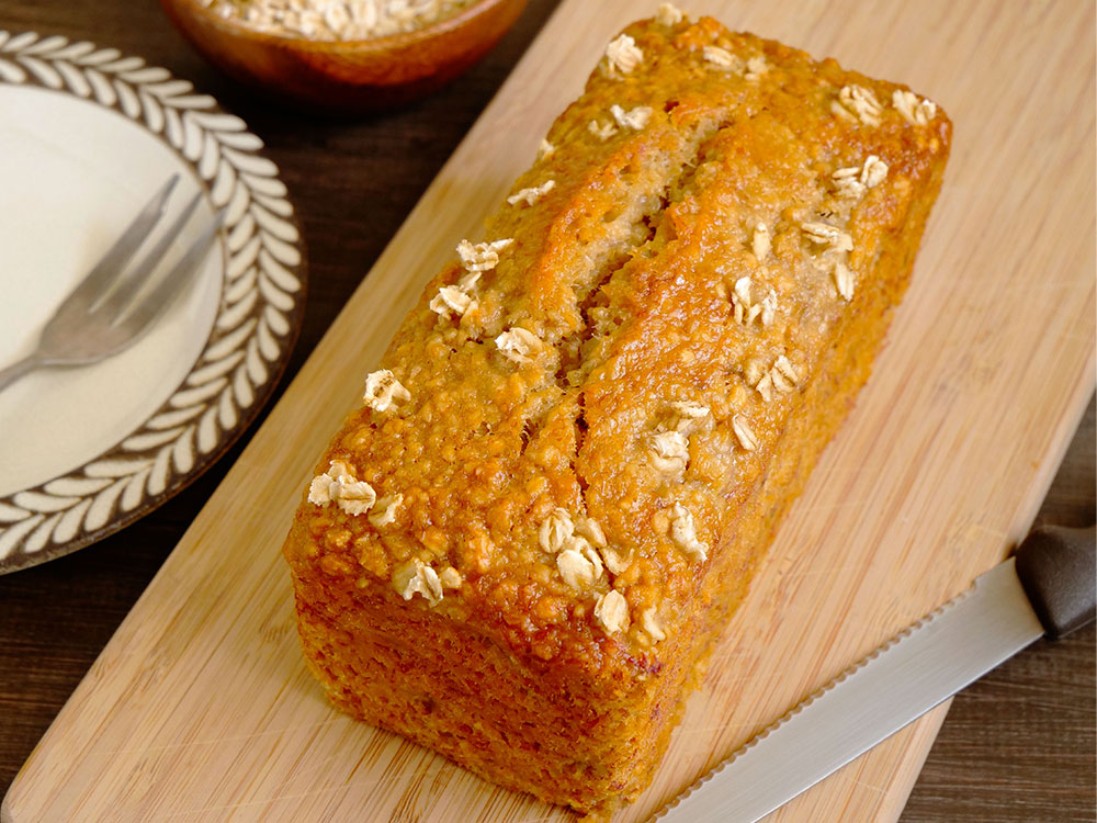 材料4つ 120円で作れる！トースターで焼くだけ。豆腐パウンドケーキ作り方！ 卵、バターなし