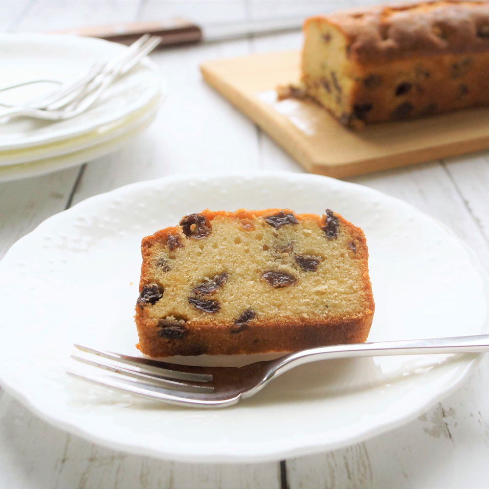 米粉でスイーツ 何度も食べたくなる！簡単だから作りたくなる！ふわっとラムレーズンパウンドケーキつくりました