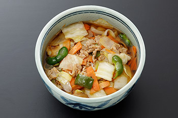 名古屋めしレシピアノ有名店風の本格的な味わい！「汁無し担担きしめん」