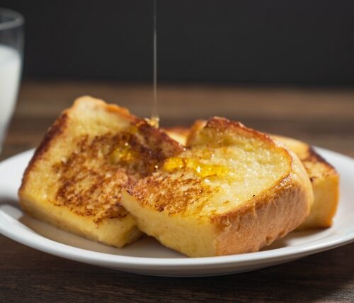 アーモンドミルクのフレンチトースト