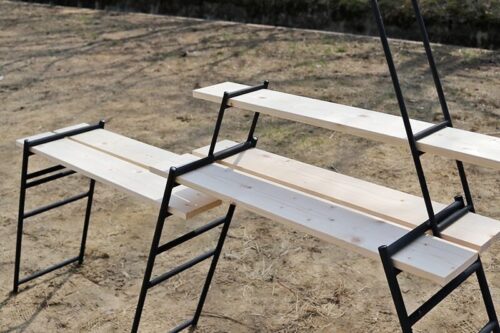 ディーオーディー DOD テキーラレッグ テキーラキッチンレッグ テキーラキッチンレッグを無印良品のカゴ