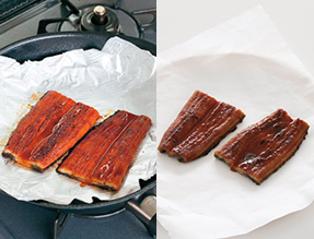 うなぎ屋さんのうなぎの温め方 トースター使用