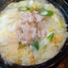 入れるだけ☆極ウマねぎ豚鍋