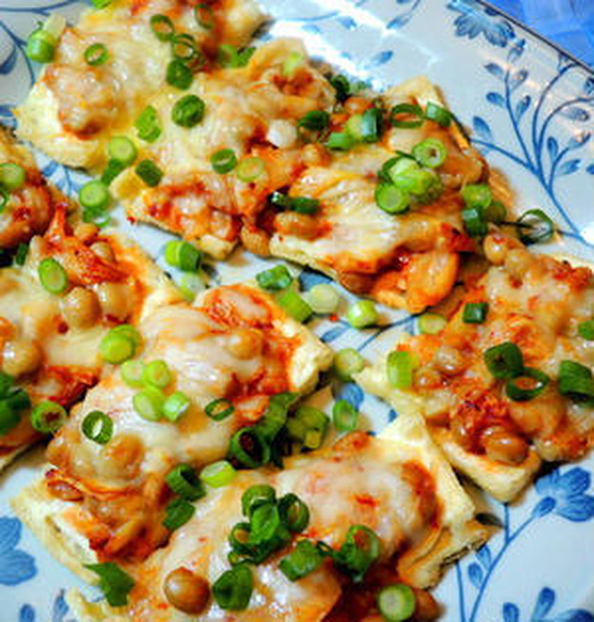 おつまみに! ごはんのともに! いか納豆キムチ