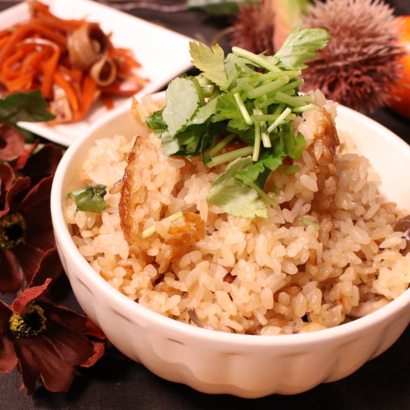 家事ヤロウ！イカ飯風あたりめ炊き込みご飯のレシピ