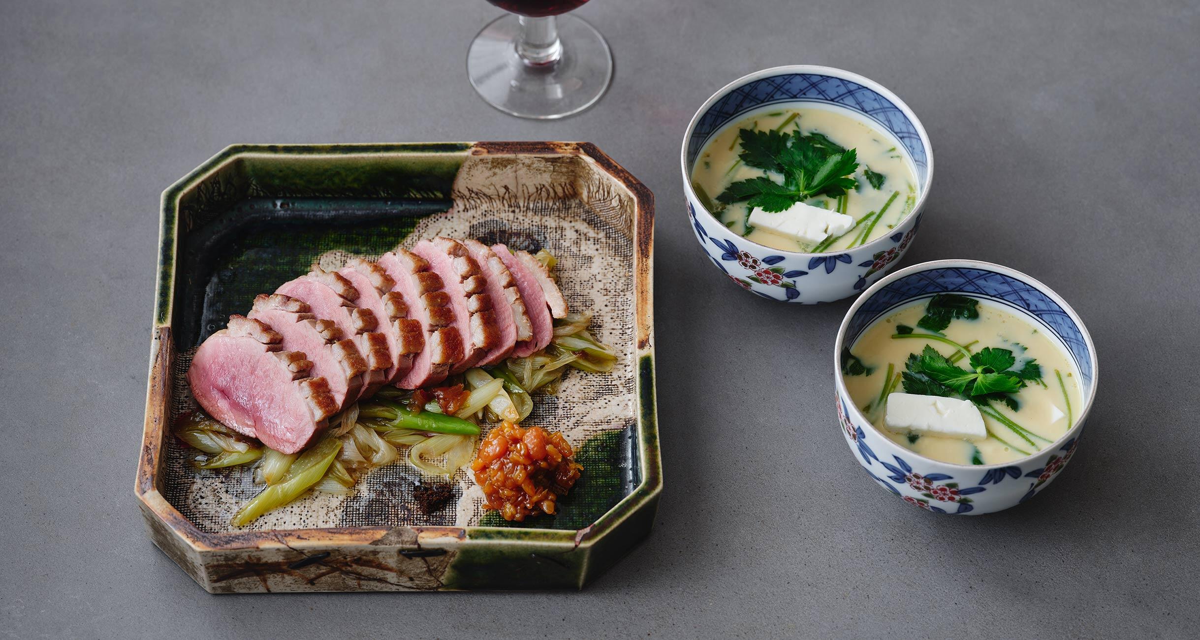 最高に美味しい鴨ロースを作るレシピ 作り方：白ごはん.com